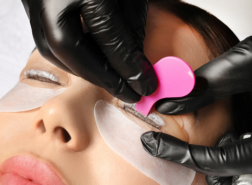 Salon in the Desert Shores Area of Summerlin Specializing in Permanent Lash Curl Services